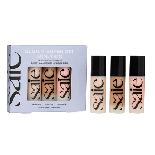 Saie Mini Glowy Super Gel Trio Gift Set