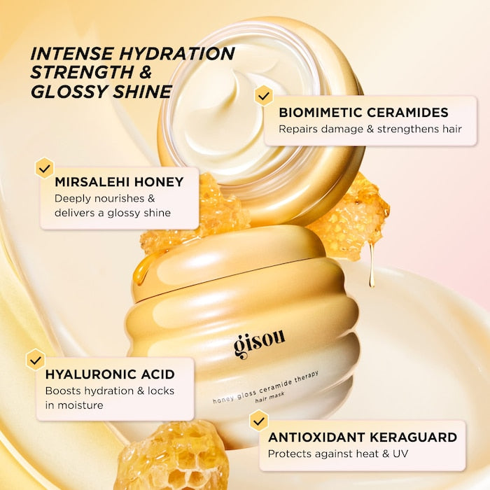 Gisou Honey Gloss Hydrating Hair Mask