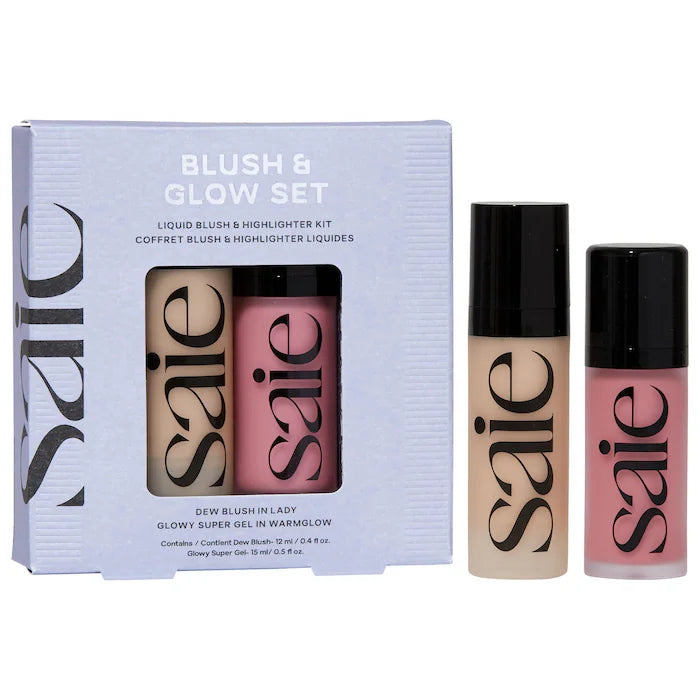 Saie Blush & Glow Gift Duo Set