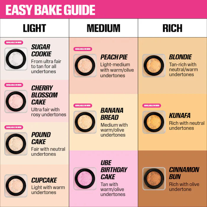 Huda Beauty Mini Easy Bake Loose Powder