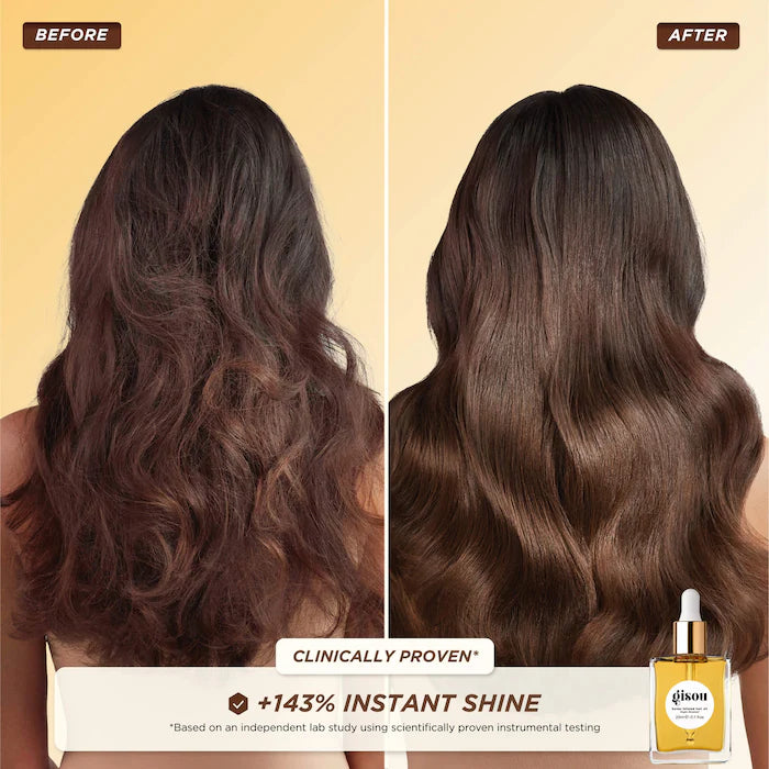 Gisou Glossy Hair & Lip Oil Set