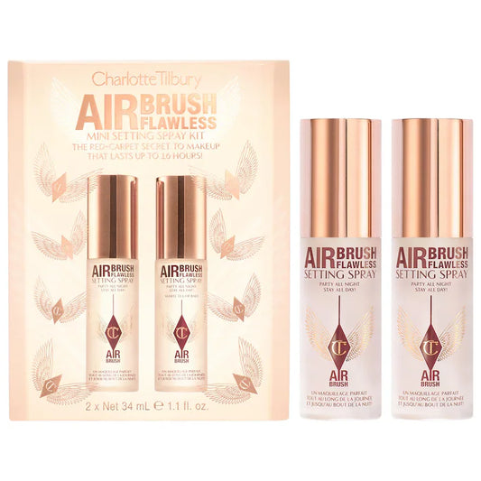 Charlotte Tilbury Mini Airbrush Flawless Setting Spray Duo Set