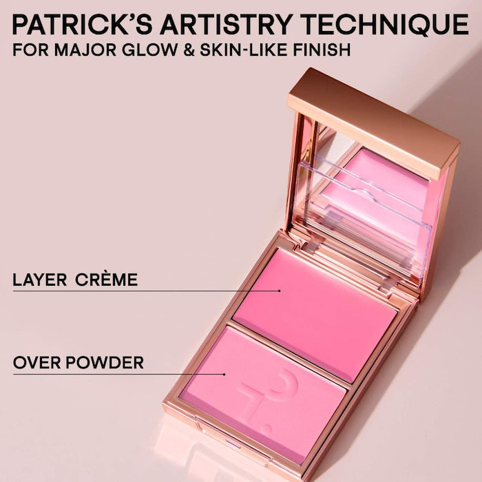 Patrick Ta Crème & Powder and Blush Duo